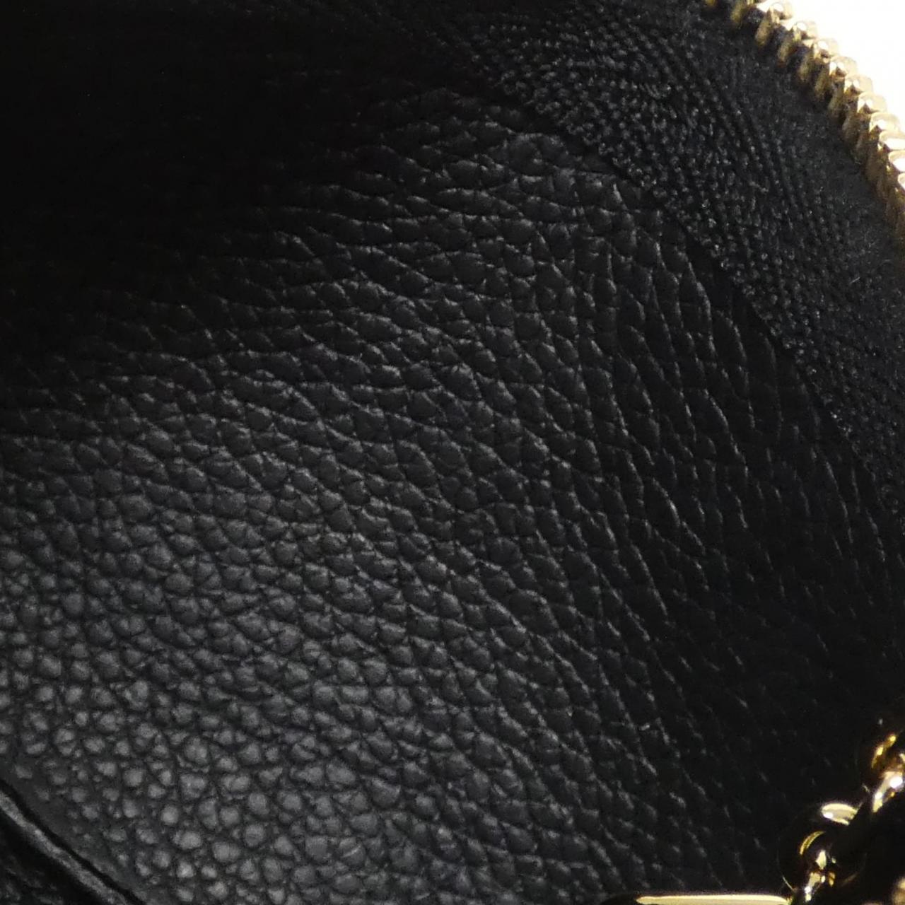 LOUIS VUITTON Bicolor Monogram Empreinte Pochette Cle M80885 Coin & Key Case