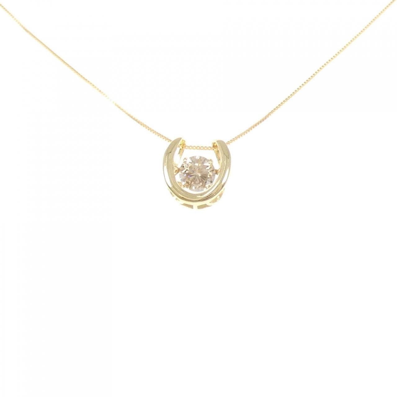 K18YG ダイヤモンド ネックレス 0.30CT