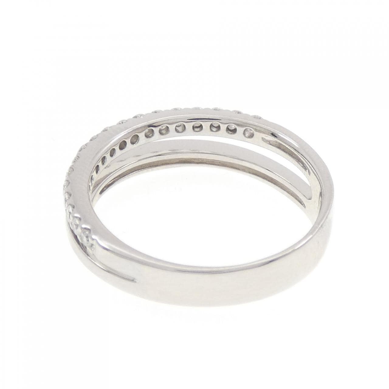 K18WG ダイヤモンド リング 0.28CT