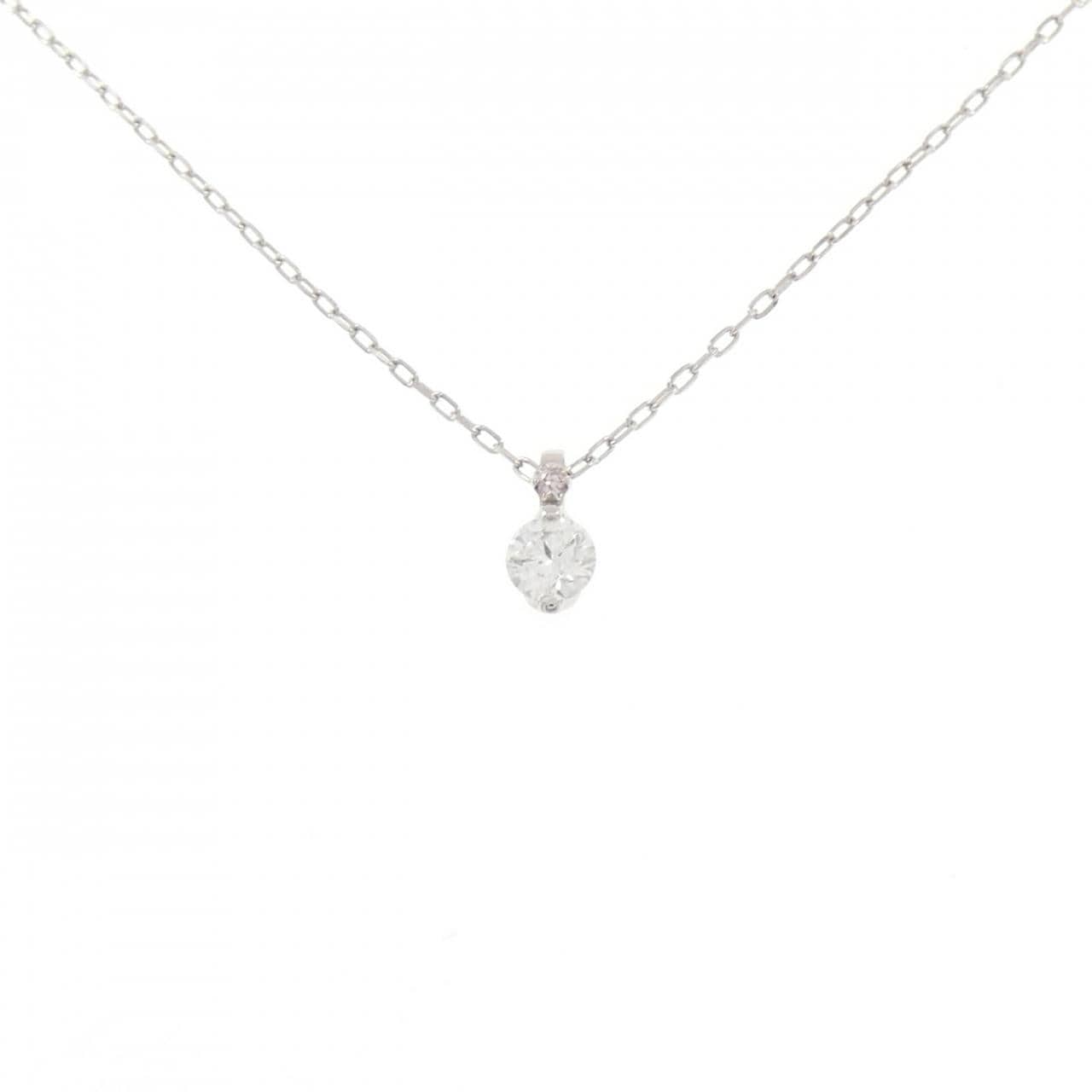 PT900/PT850 ダイヤモンド ネックレス 0.260CT D VVS2 3EXT H&C