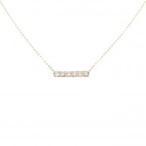 K10YG ダイヤモンド ネックレス 0.10CT