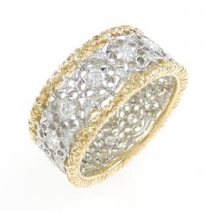 K18YG/PT900 ダイヤモンド リング 0.62CT