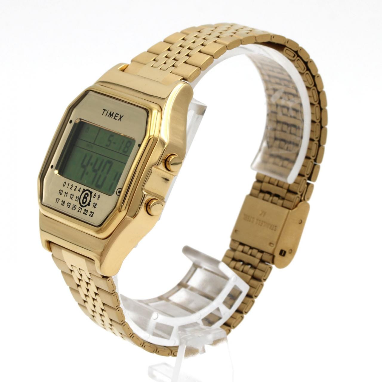 タイメックス T80 エムエム6メゾンマルジェラxTIMEX ゴールド S33YW0002/M10062/GOLD SS クォーツ