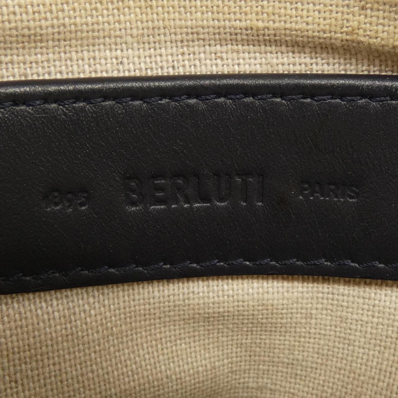 ベルルッティ Berluti マイルズスクリットアラベスクキャンバス BAG