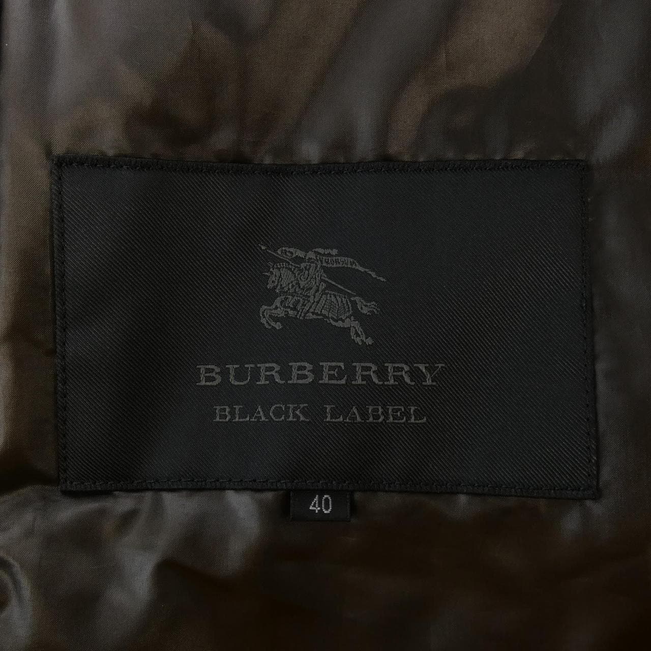 バーバリーブラックレーベル BURBERRY BLACK LABEL ダウンコート