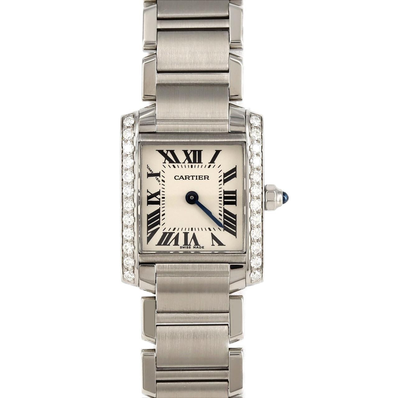 Cartier Tank Française SM/D W4TA0008 SS石英