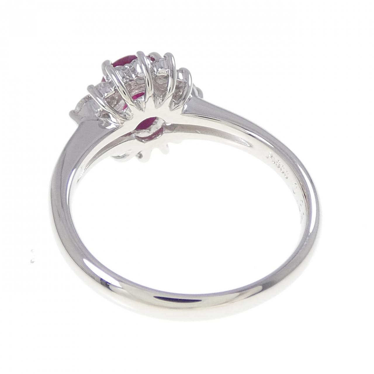 PT900 ルビー リング 1.32CT ビルマ産