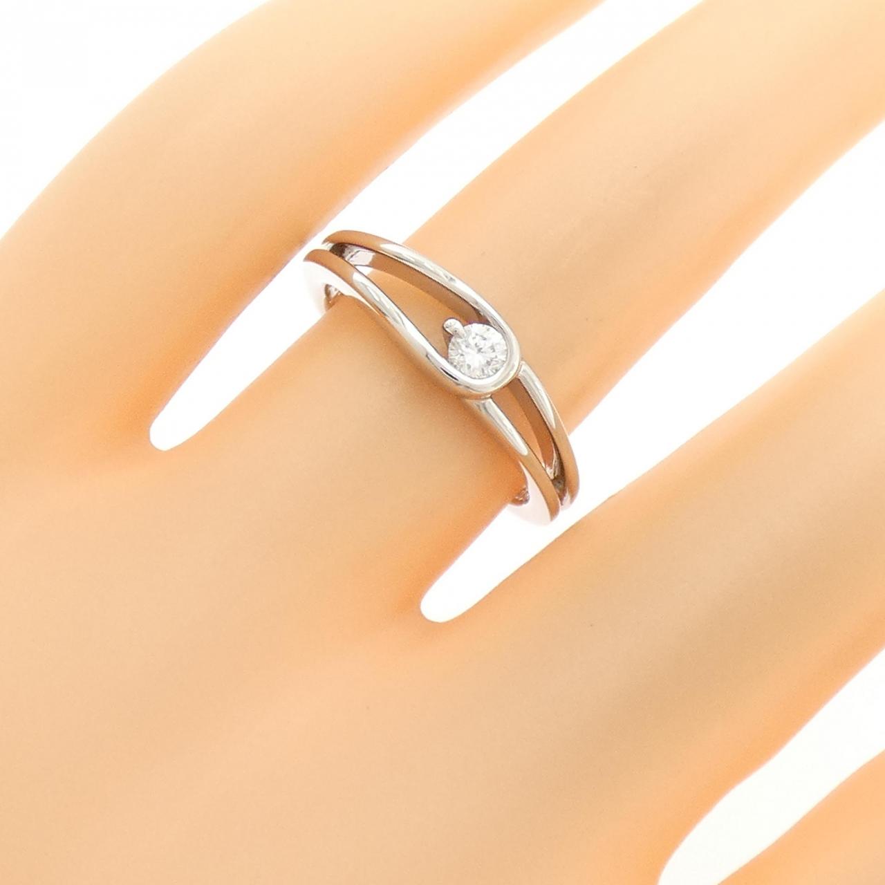 PT900 ダイヤモンド リング 0.10CT
