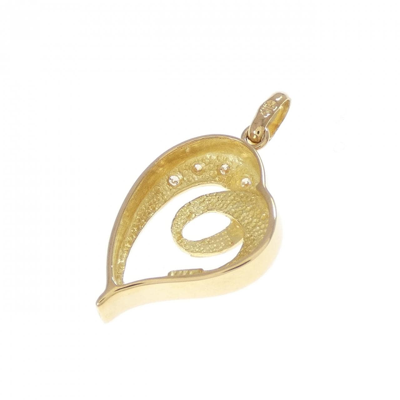 K18YG ダイヤモンド ペンダント