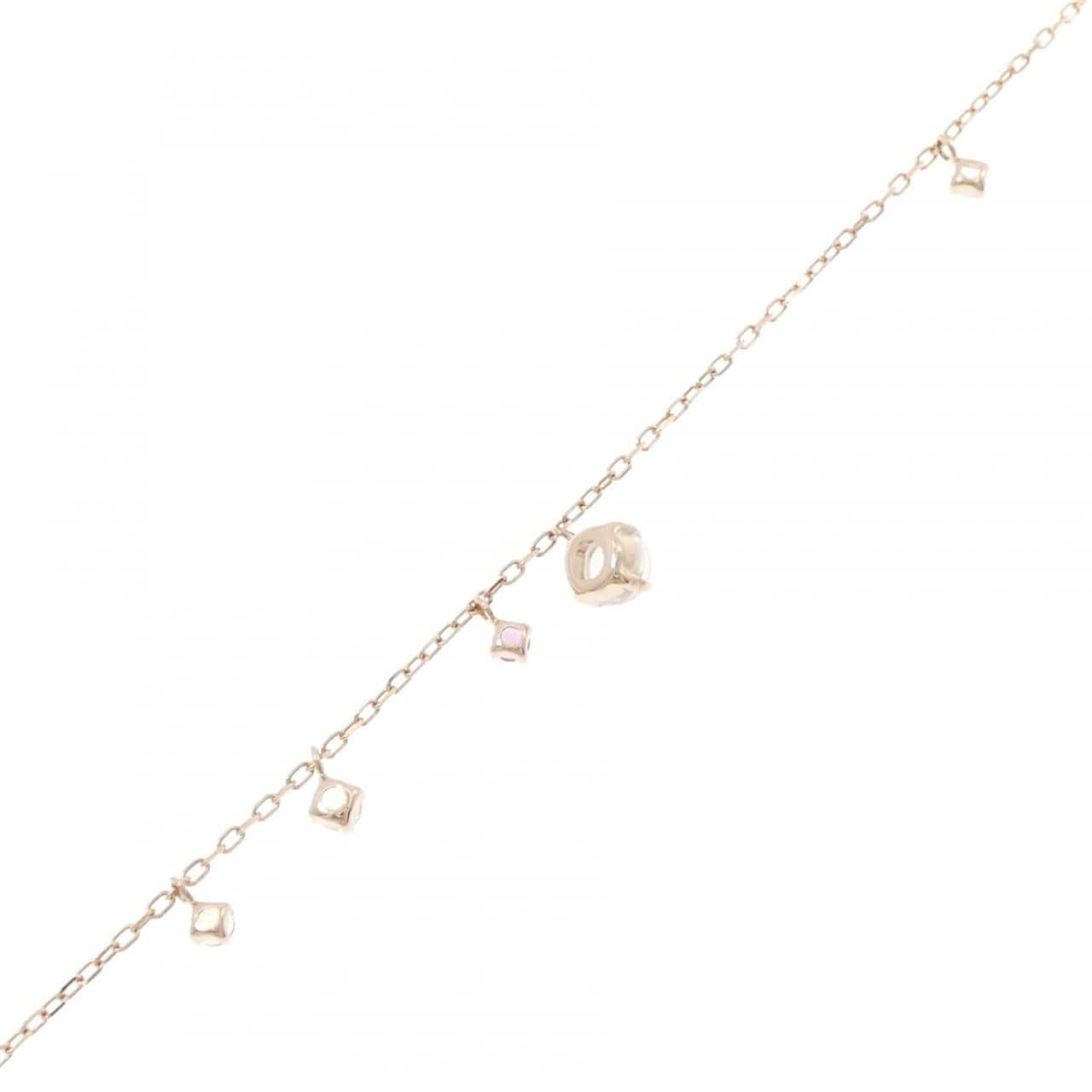 K10PG カラーストーン ブレスレット