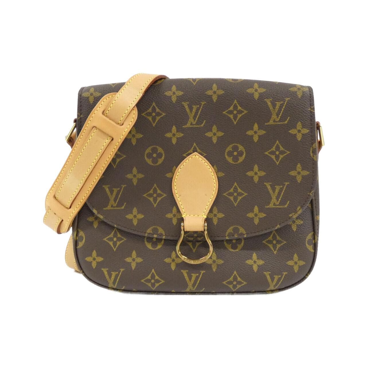 [vintage] LOUIS VUITTON Monogram Saint Cloud 24cm M51242 单肩包