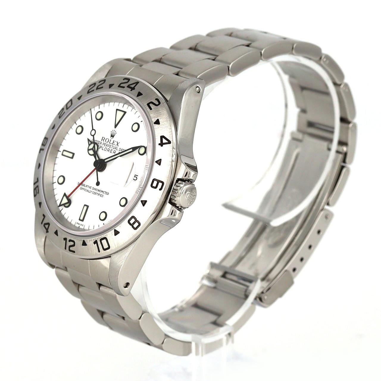 ロレックス エクスプローラーⅡ 16570 SS 自動巻 A番