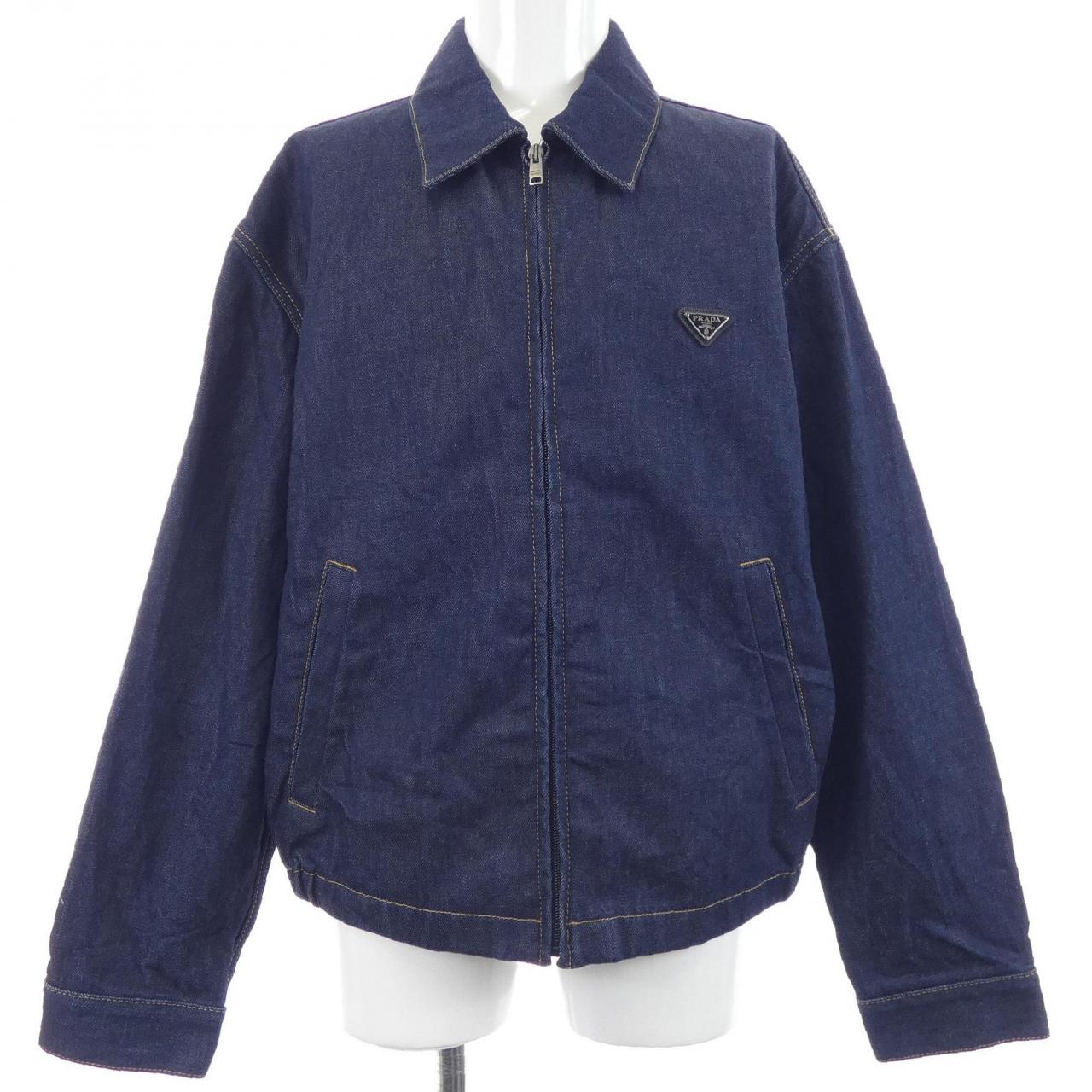 プラダ PRADA トライアングルロゴ GEB301 SOOO 17XA デニムジャケット