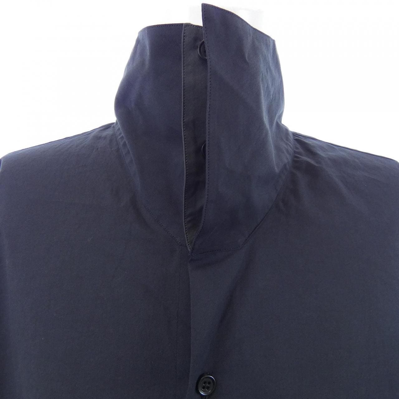 エルメス HERMES ボクシーカットダブルハイカラーシャツ 466400H2 シャツ