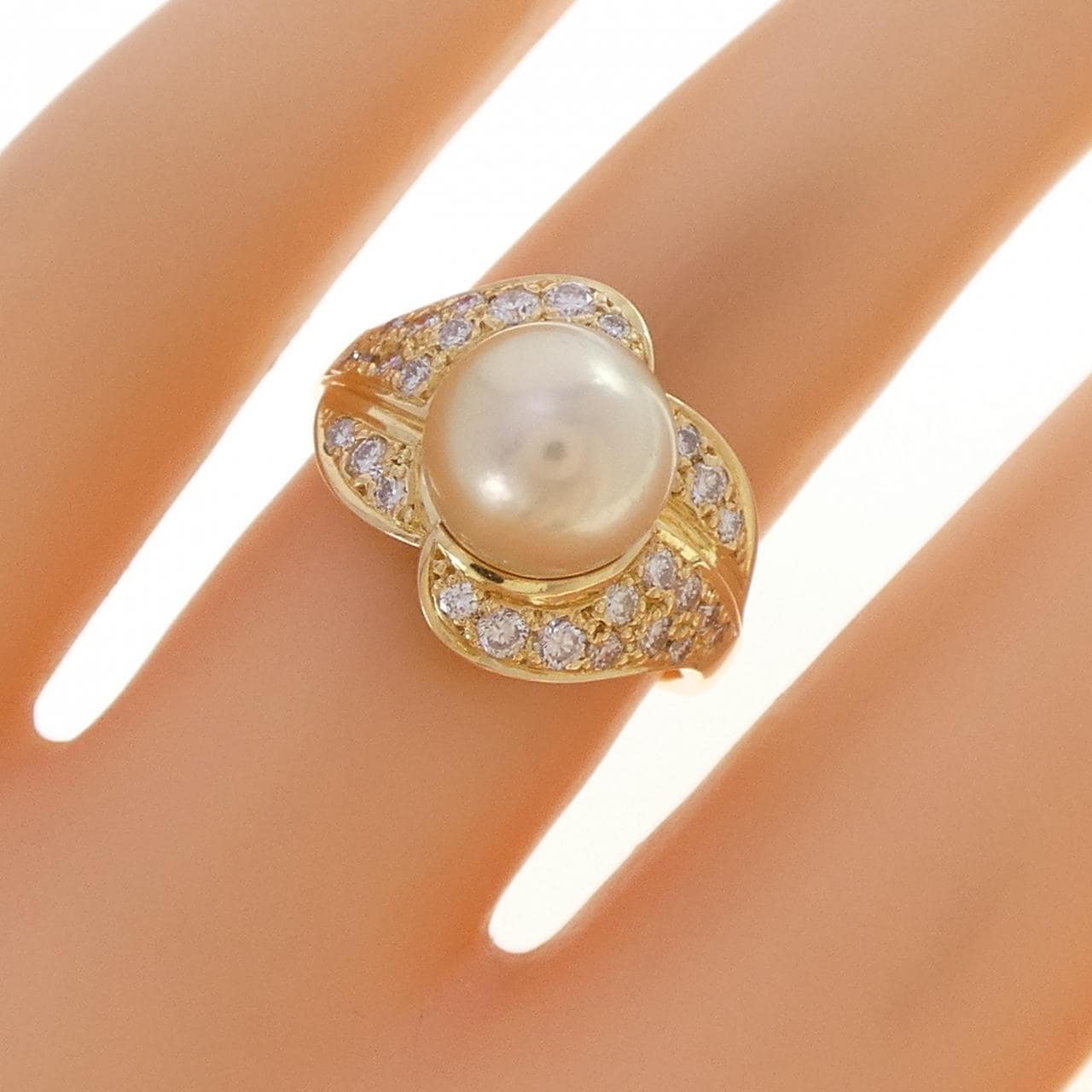 ミキモト アコヤパール リング 8.2mm