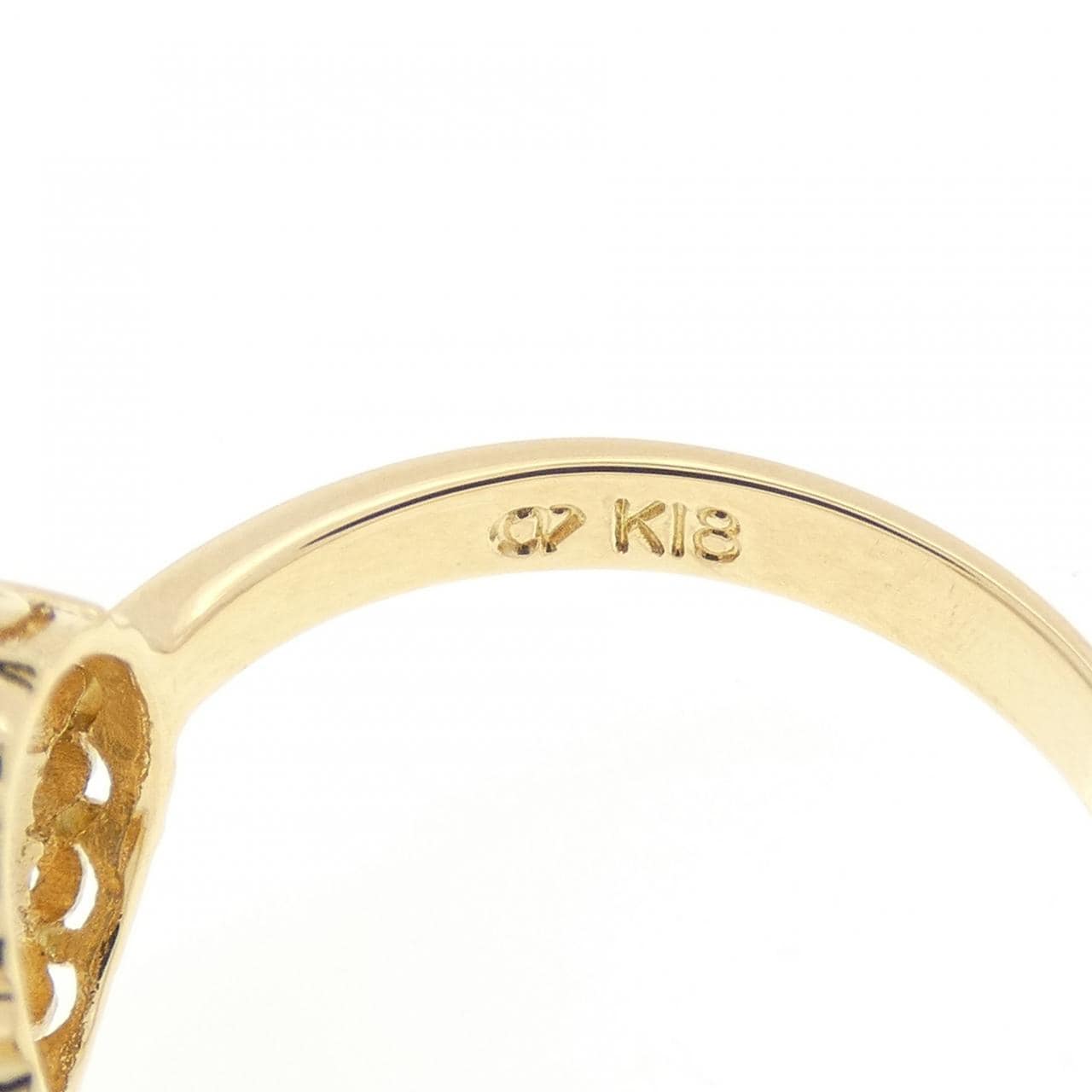 クレサンベール 合成アレキサンドライト リング 0.415CT
