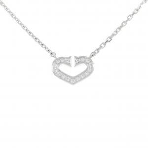 Cartier C heart necklace