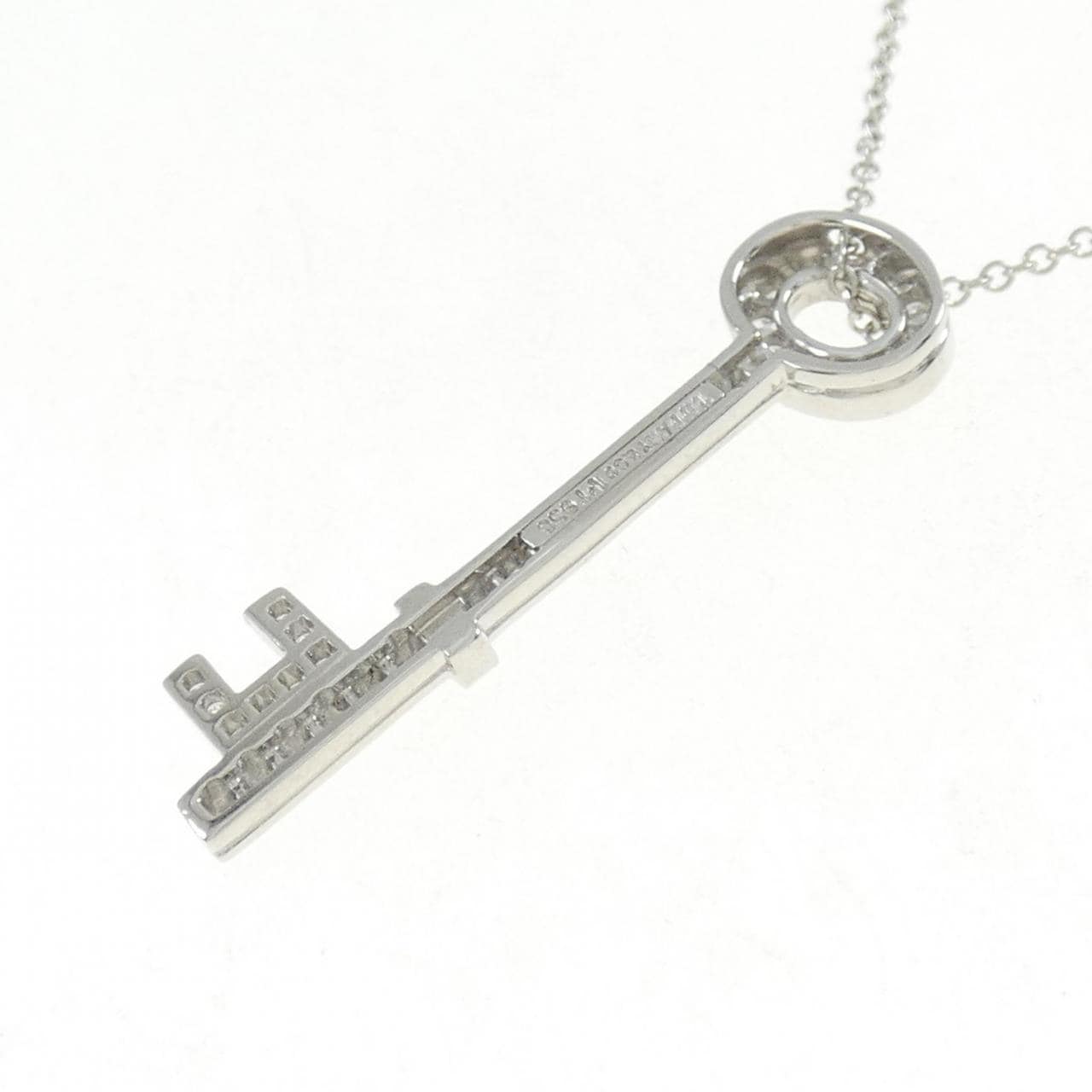 TIFFANY oval key necklace