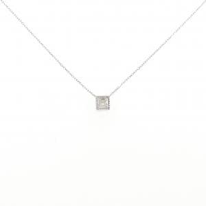 K10WG ダイヤモンド ネックレス 0.01CT