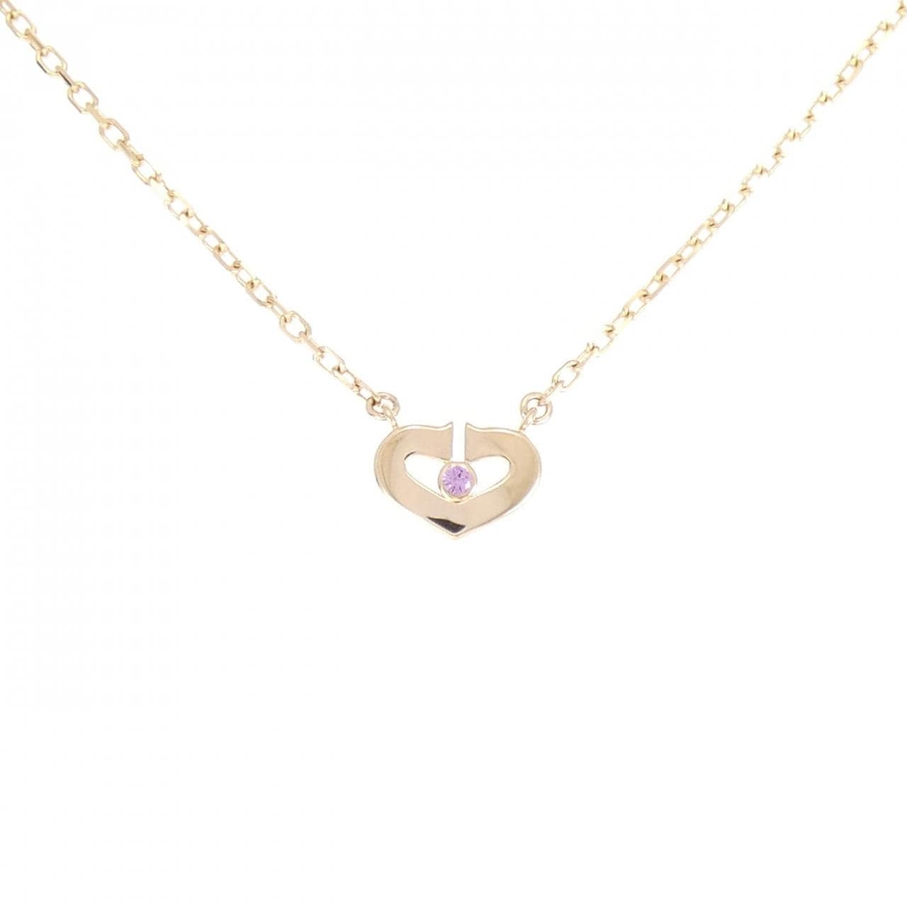 Cartier C heart项链