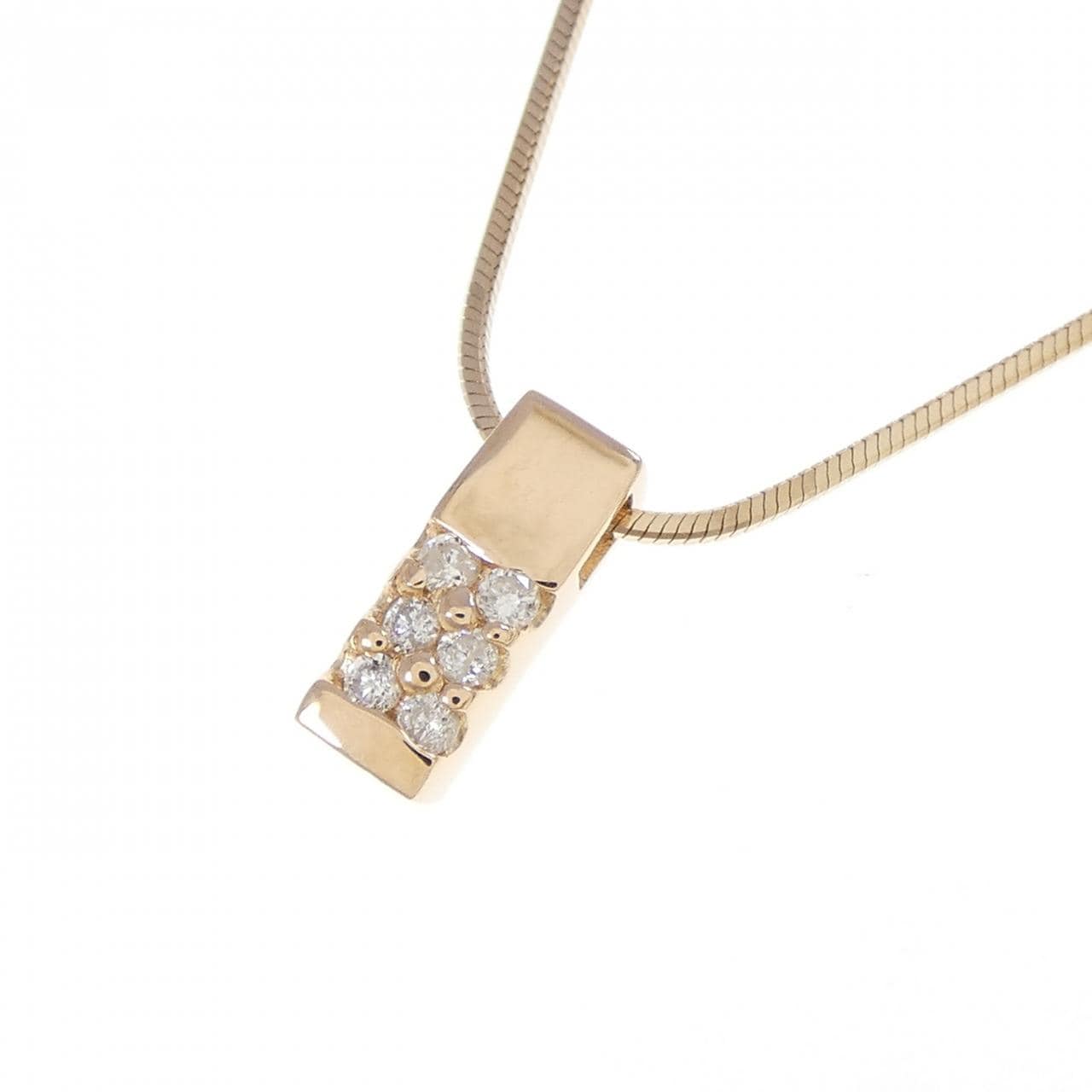 クミキョク ダイヤモンド ネックレス 0.06CT