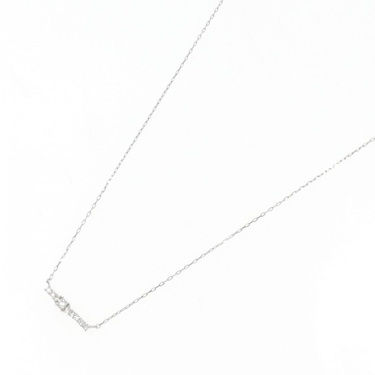 [BRAND NEW] PT Diamond Necklace 0.10CT