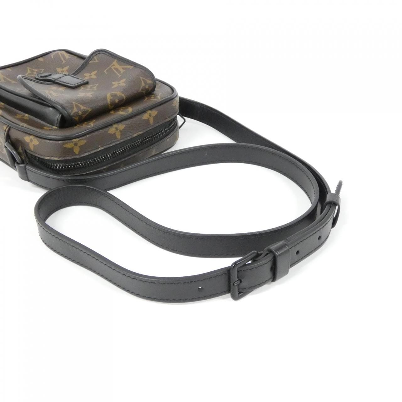 ルイヴィトン モノグラム マカサー クリストファー ウエアラブル ウォレット M69404 ショルダーバッグ