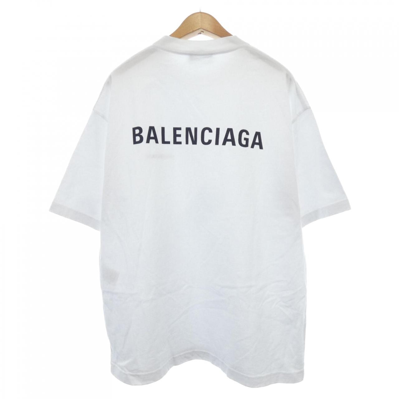 バレンシアガ BALENCIAGA WARDROBE 612966 TIVG5 UNISEX Tシャツ