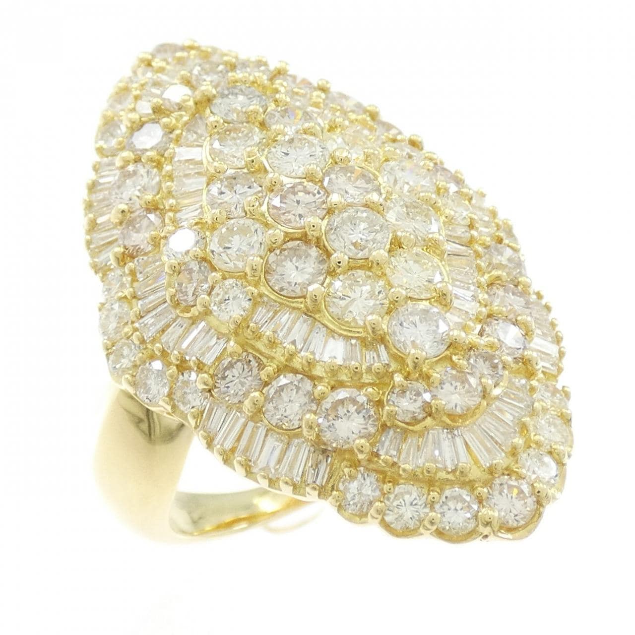 K18YG ダイヤモンド リング 5.00CT