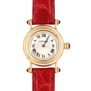 【ノーメンテナンス還元価格】カルティエ ディアボロ YG W1524056 YG クォーツ