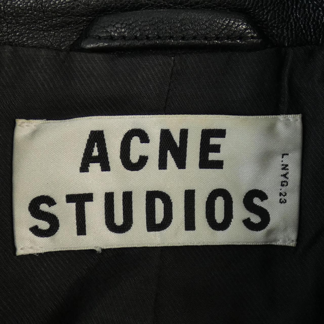 アクネストゥディオズ ACNE STUDIOS レザーライダースジャケット