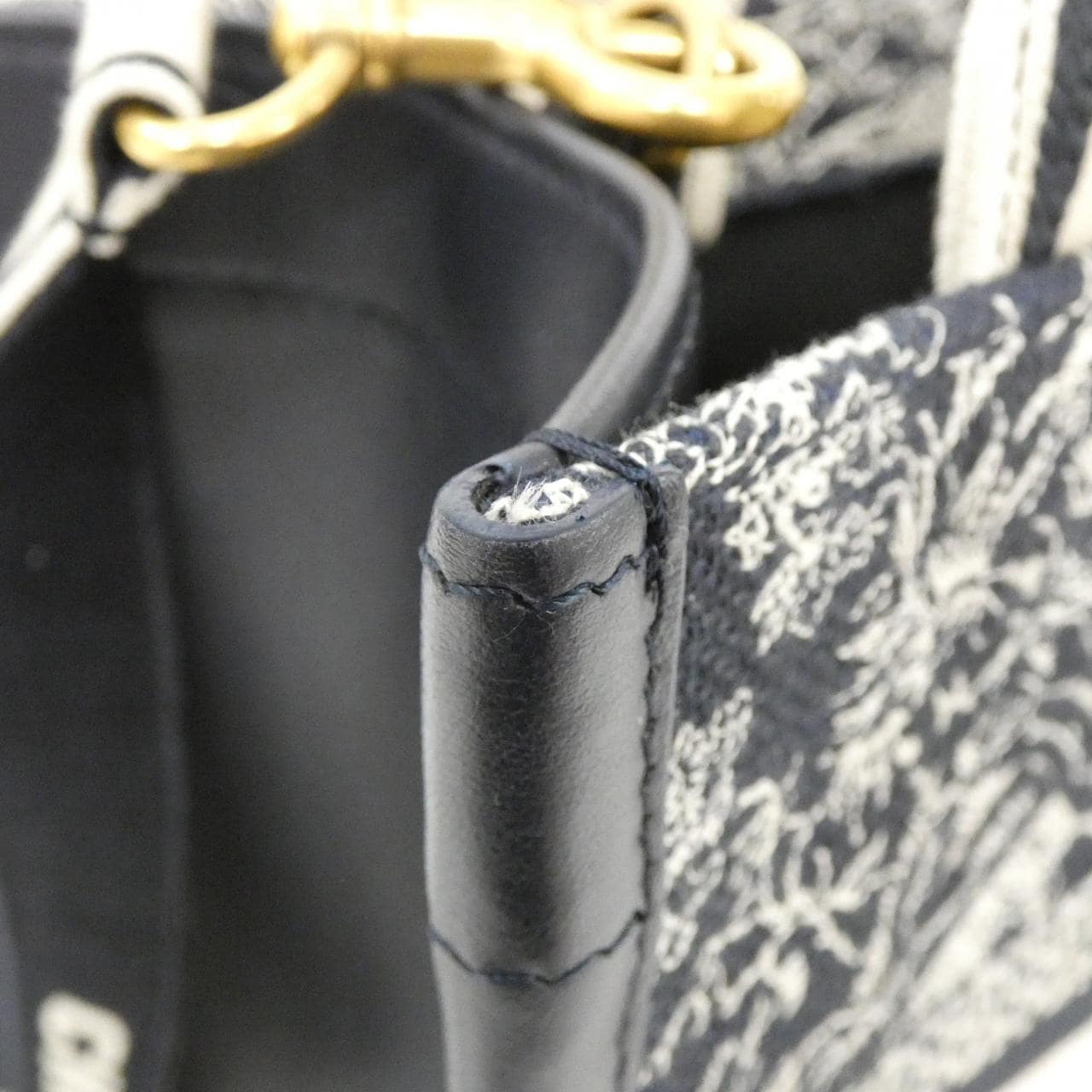 クリスチャンディオール REVERSE TOILE DE JOUY ディオール ブック トート スモール M1325CETL バッグ