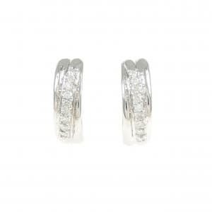 PT900 ダイヤモンド ピアス 0.12CT