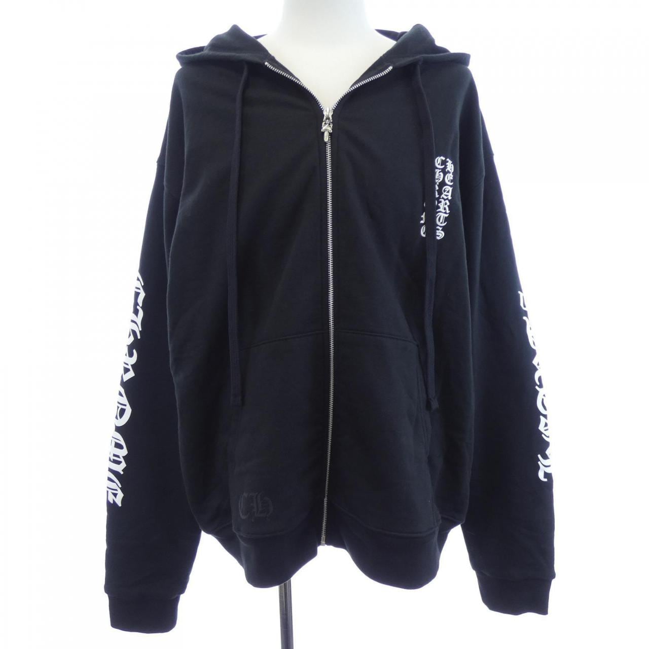 クロムハーツ CHROME HEARTS ヴァーティカルロゴ VERTICAL LOGO 408011885******457 パーカー
