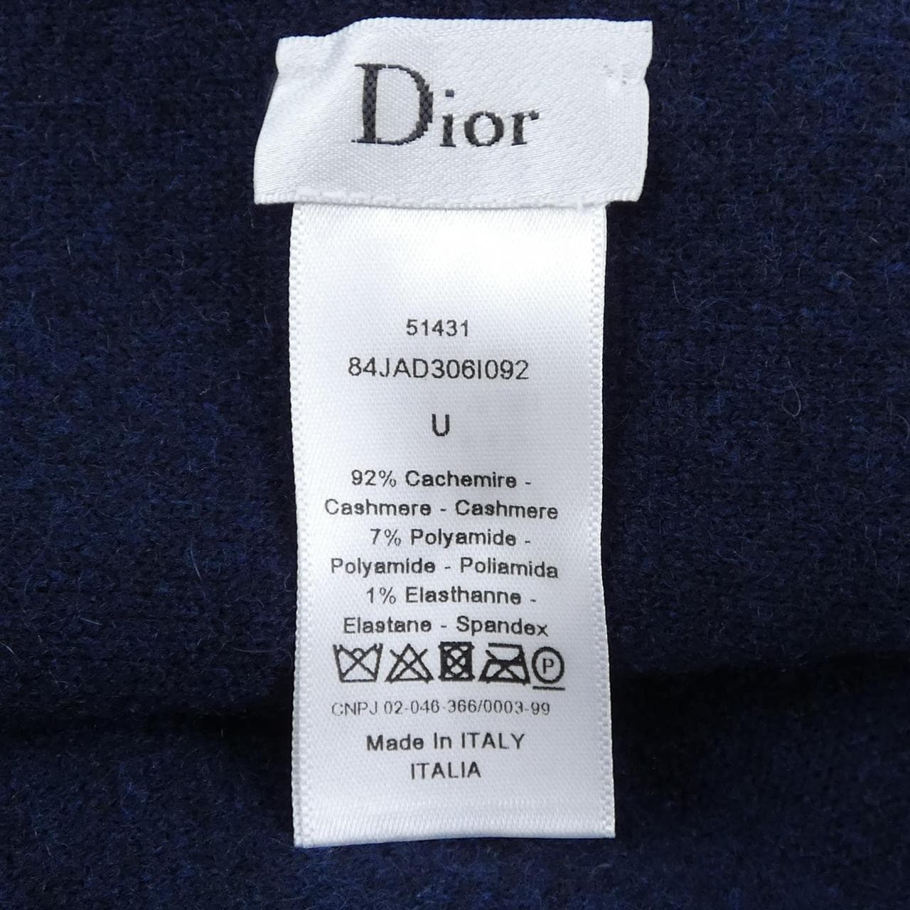 CHRISTIAN DIOR MUFFLER DIOR CHRISTIAN DIOR MUFFLER