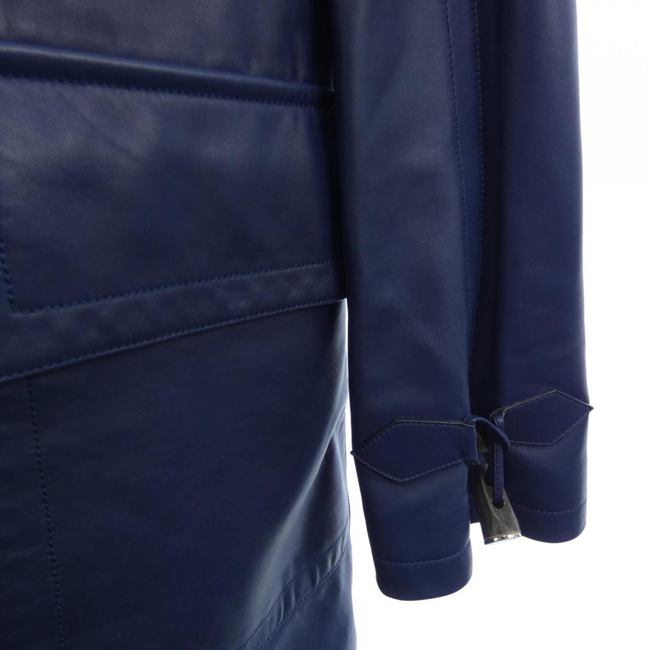 エルメス HERMES レザーコート