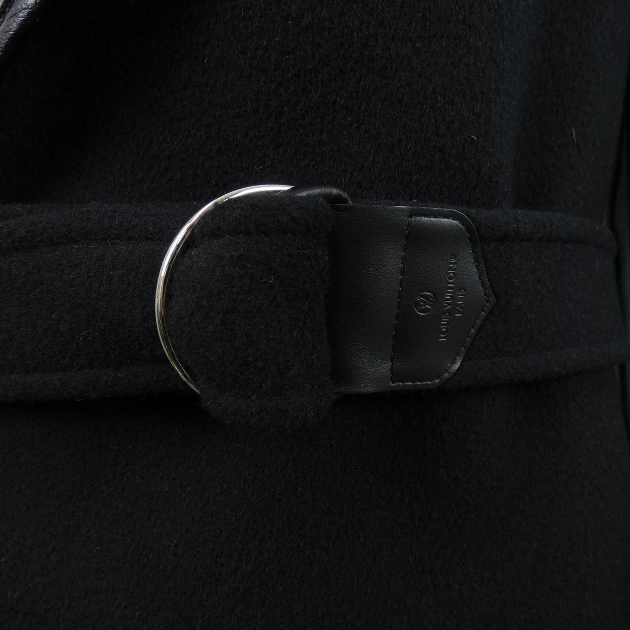 ルイヴィトン LOUIS VUITTON ベルテッドショートラップピーコート FMCO06QWE コート