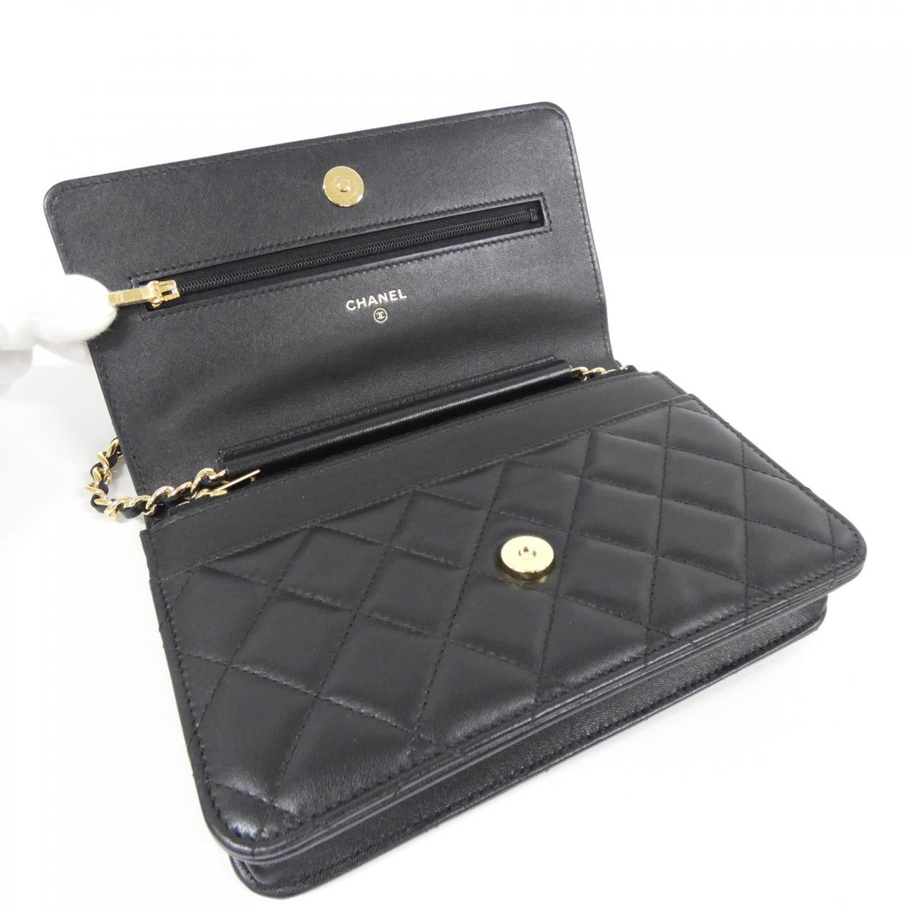 シャネル タイムレスクラシック ライン AP0250 チェーンウォレット