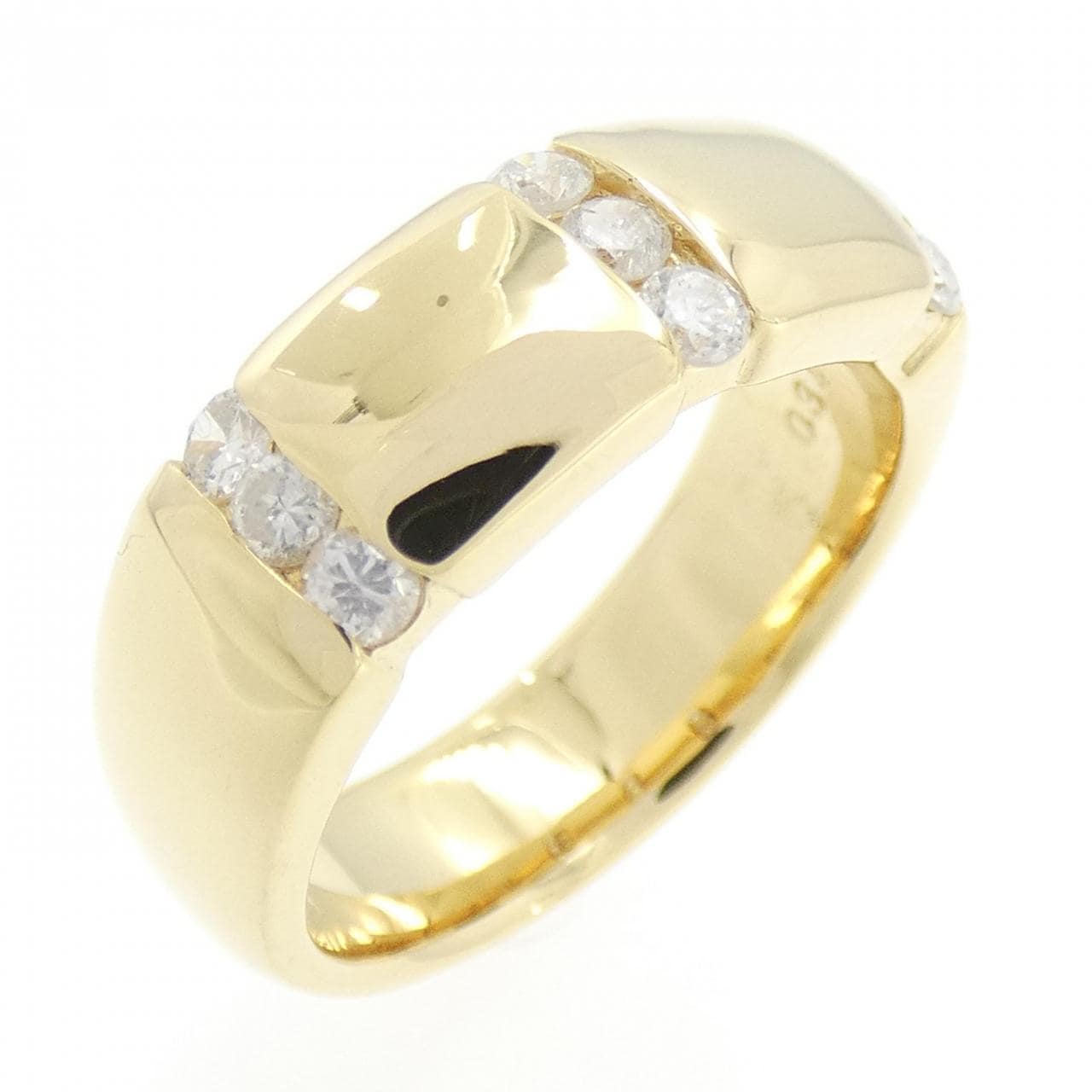 K18YG ダイヤモンド リング 0.34CT