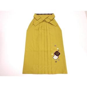 女袴　九重　刺繍入り　紐下９５ｃｍ　Ｌサイズ