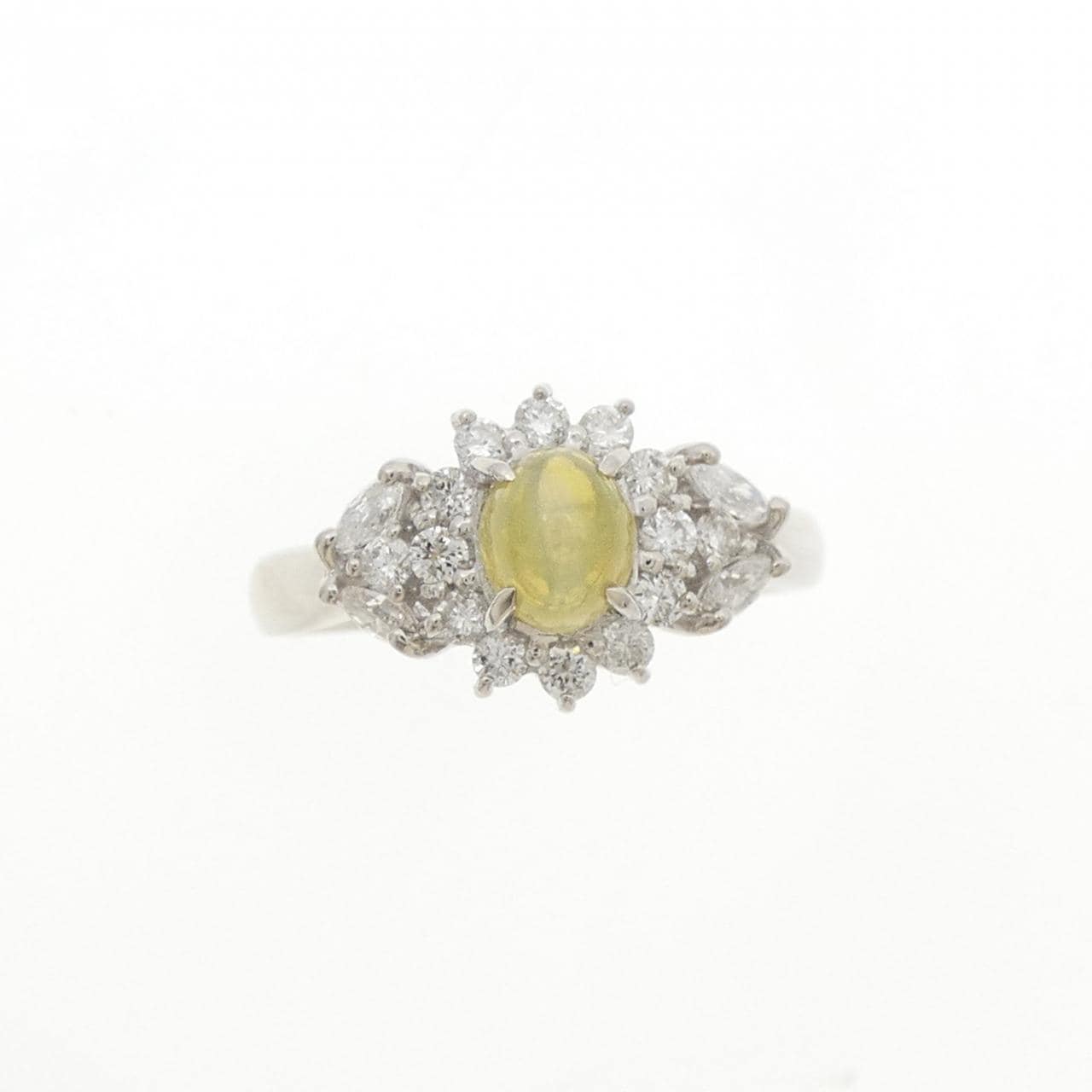 PT900 クリソベリルキャッツ リング 0.85CT