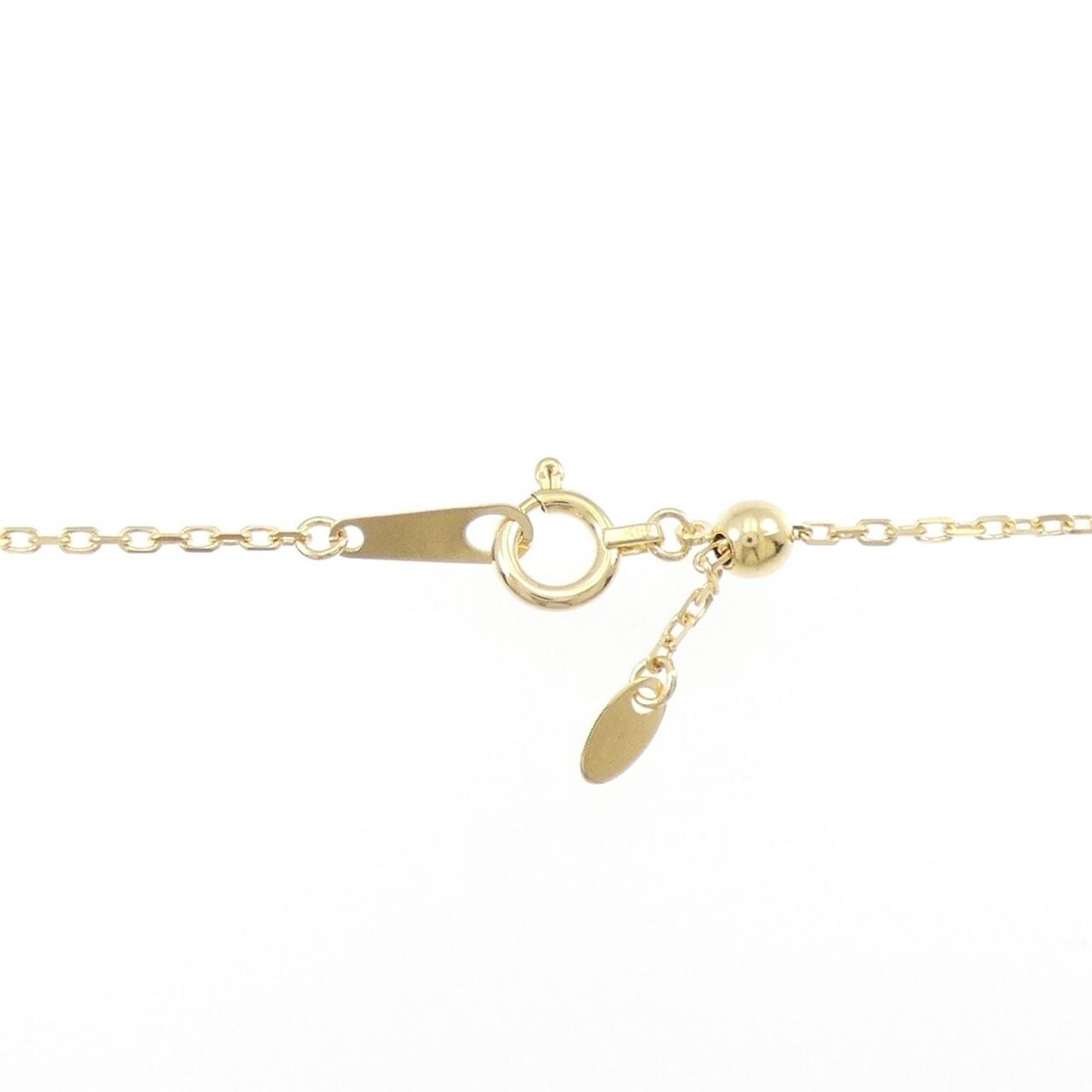 K18YG オパール ネックレス 0.37CT