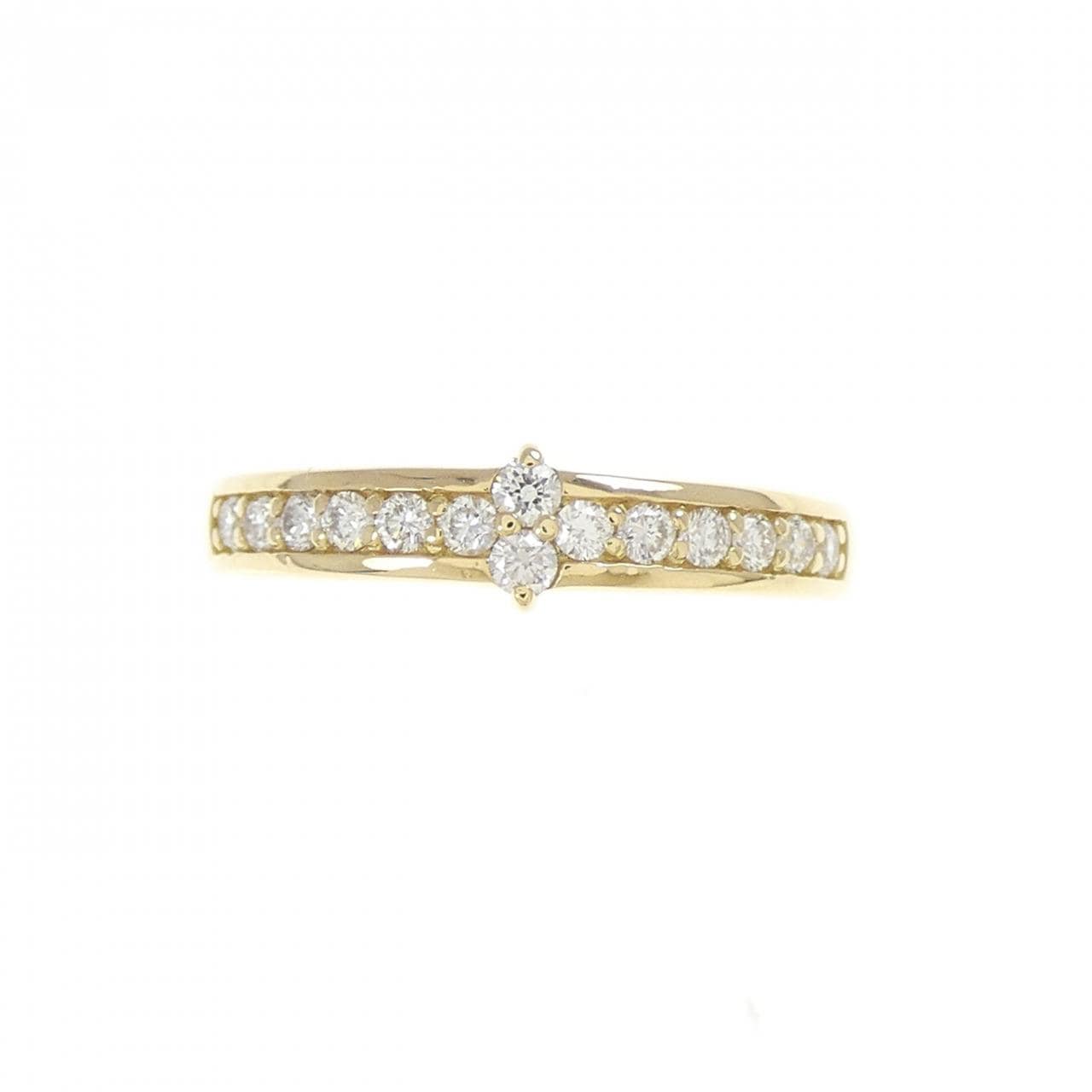 K18YG ダイヤモンド リング 0.21CT