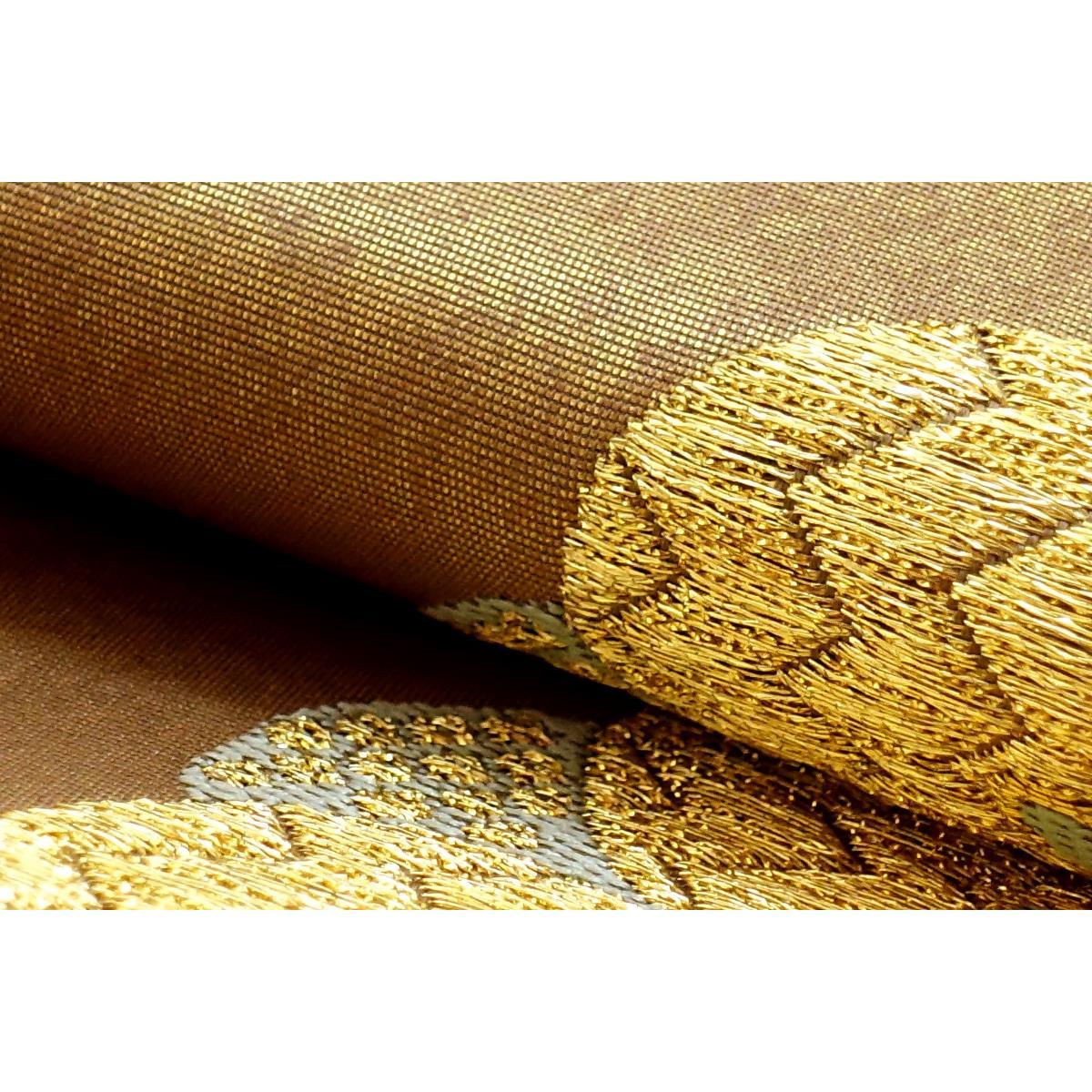 [未使用品] 袋带高岛织物 缎纹组织