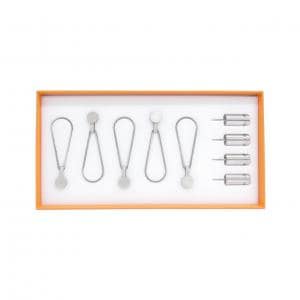 エルメス FIXATION CARRE BOITIER スカーフホルダー 019012S