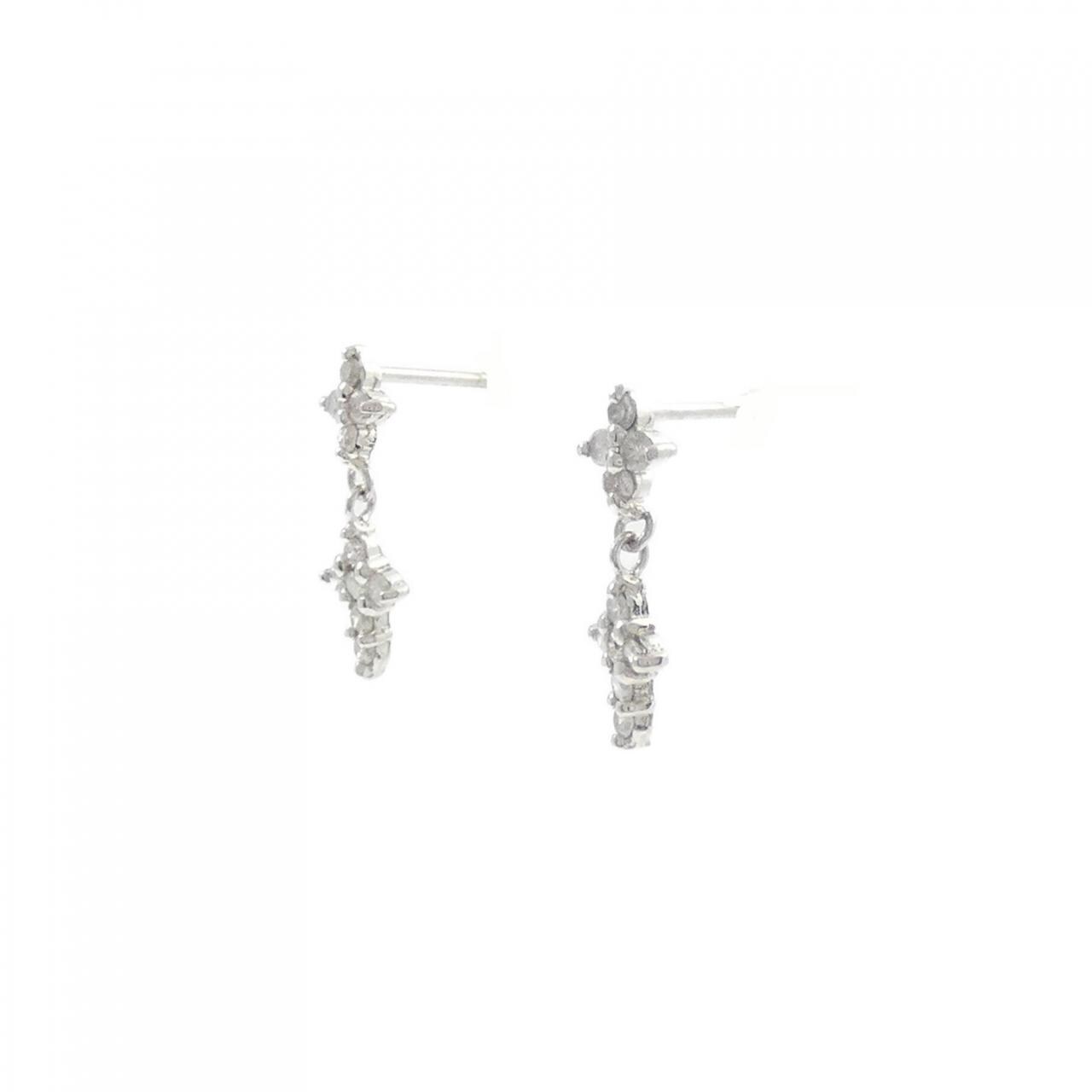 PT ダイヤモンド ピアス 0.2CT