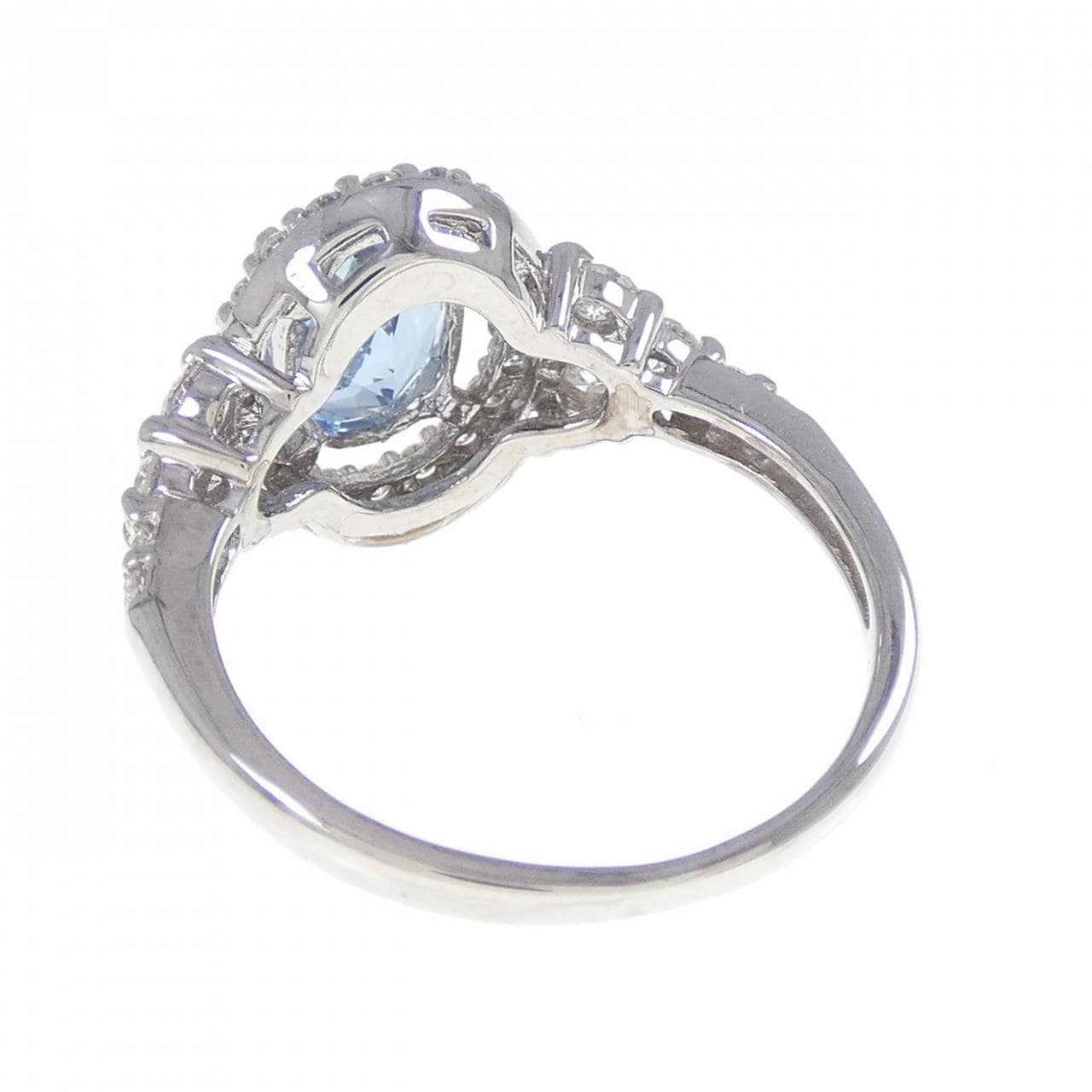 K14WG アクアマリン リング 1.05CT
