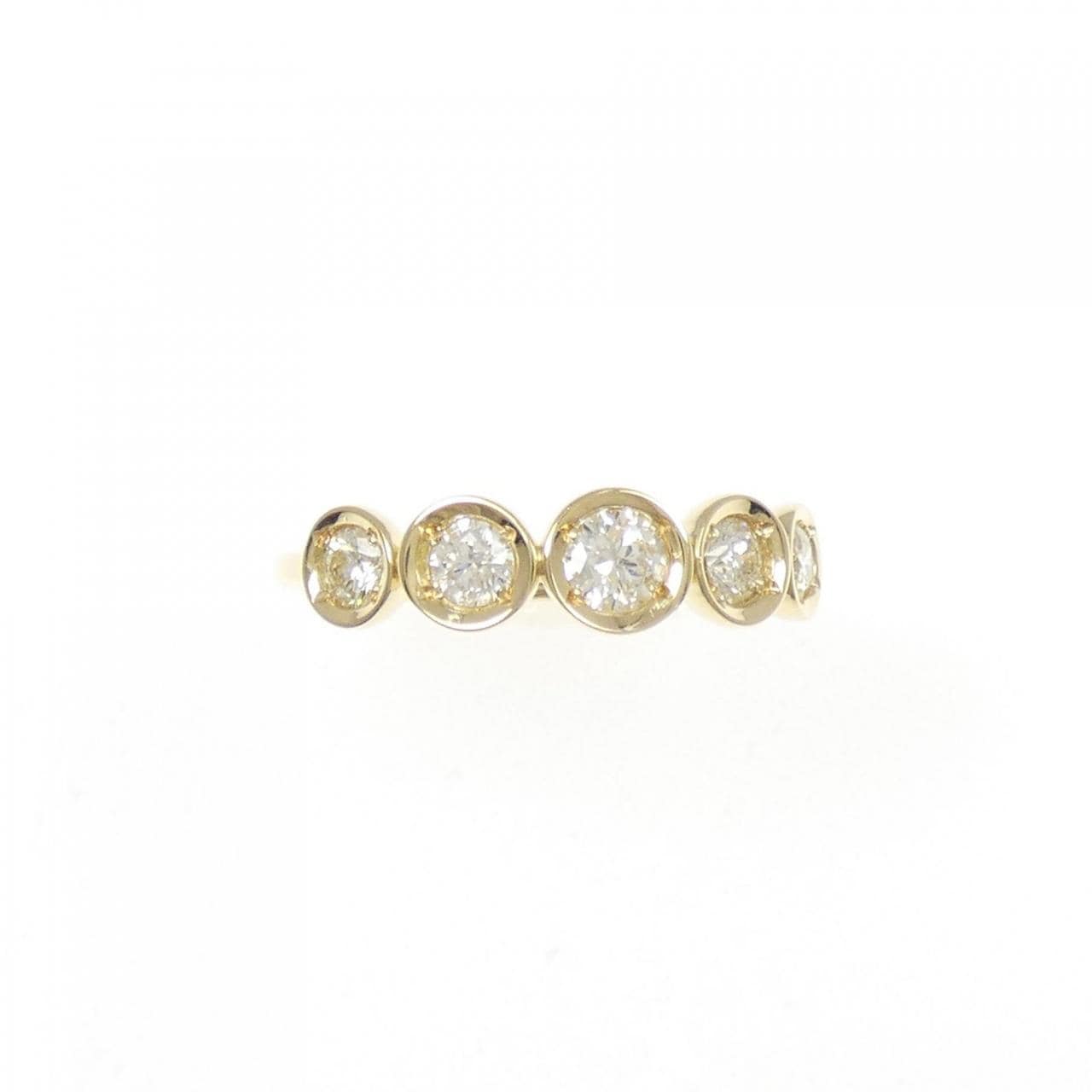 K18YG ダイヤモンド リング 0.50CT