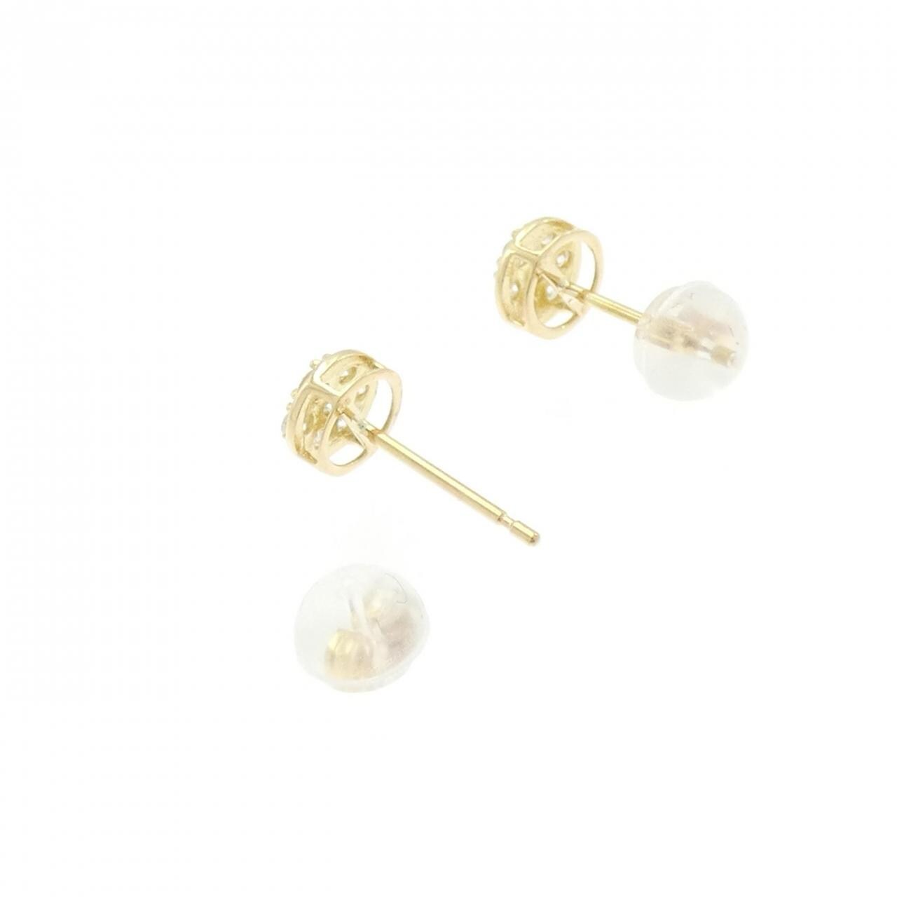 【リメイク】K18YG ダイヤモンド ピアス 0.20CT