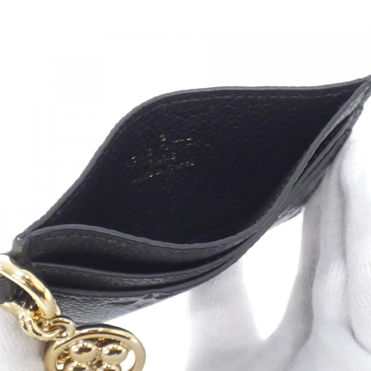 ルイヴィトン モノグラム アンプラント ポルト カルト LVチャーム M82132 カードケース